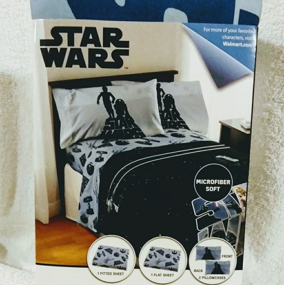 Star Wars Bedding Star Wars 4pc Full Sheet Set New Poshmark